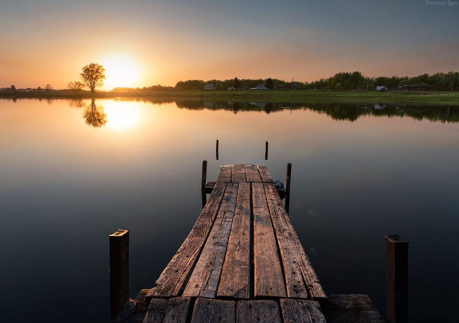 закат алтай пейзаж, Суворов Игорь