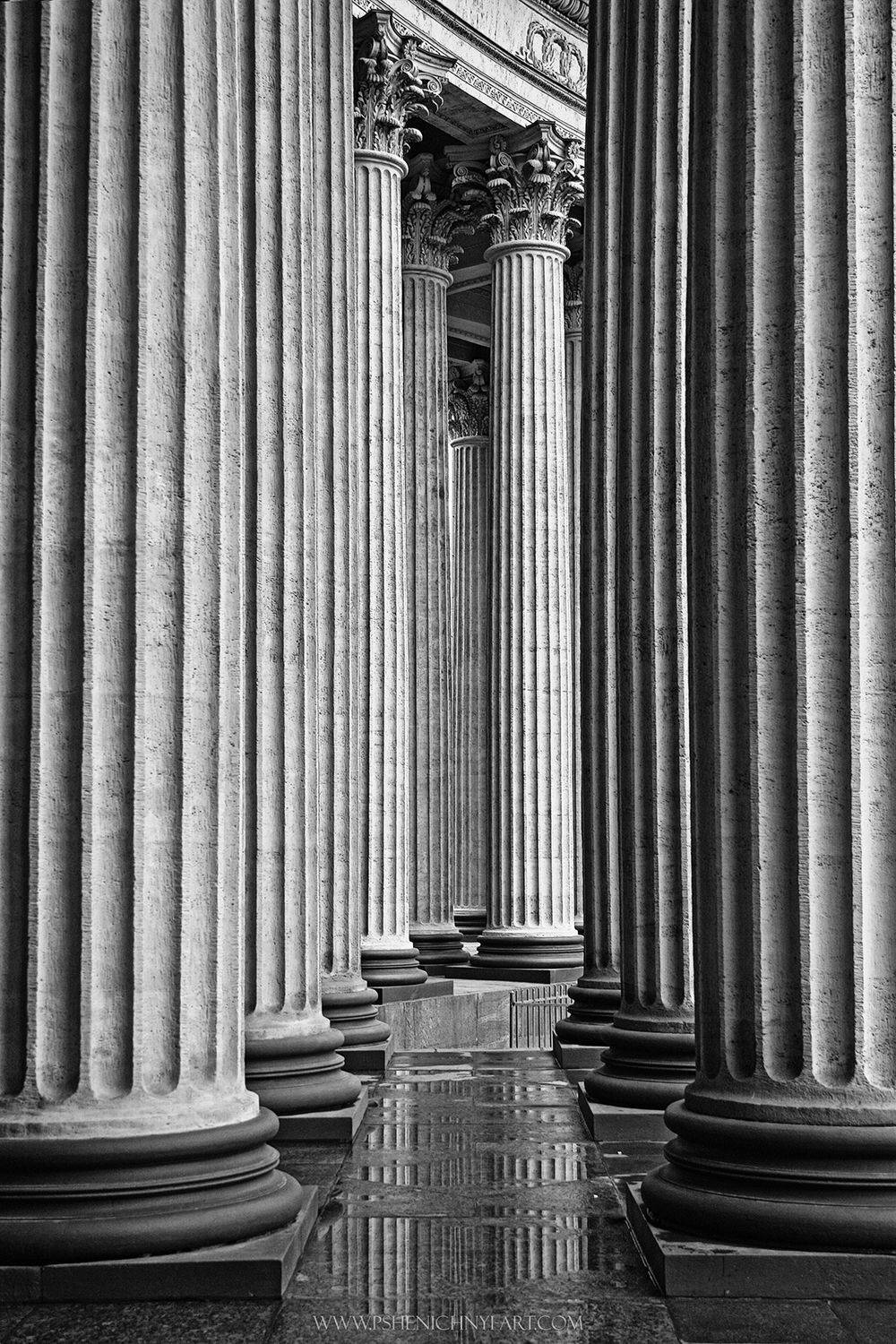 архитектура, санкт-петербург, казанский собор, невский проспект, классицизм, колоннада, капитель, Андрей Пшеничный