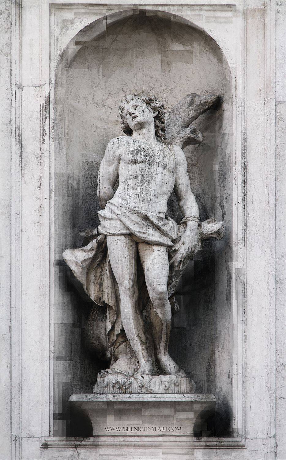 архитектура, венеция, гранд-канал, церковь сан стае, скульптура, арка, италия, Андрей Пшеничный