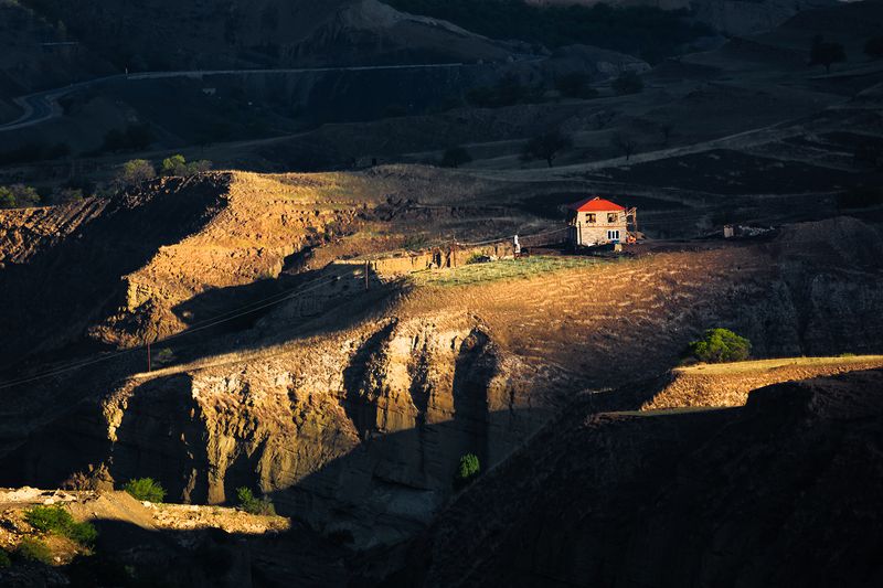 природа, пейзаж, горы, кавказ, природа россии, дикая природа, весна, утро, рассвет, дагестан Свет фото превью