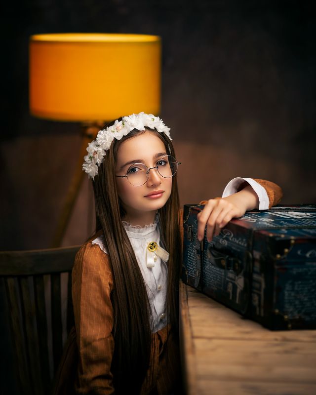 portrait, fine art, girl, child Ariana фото превью