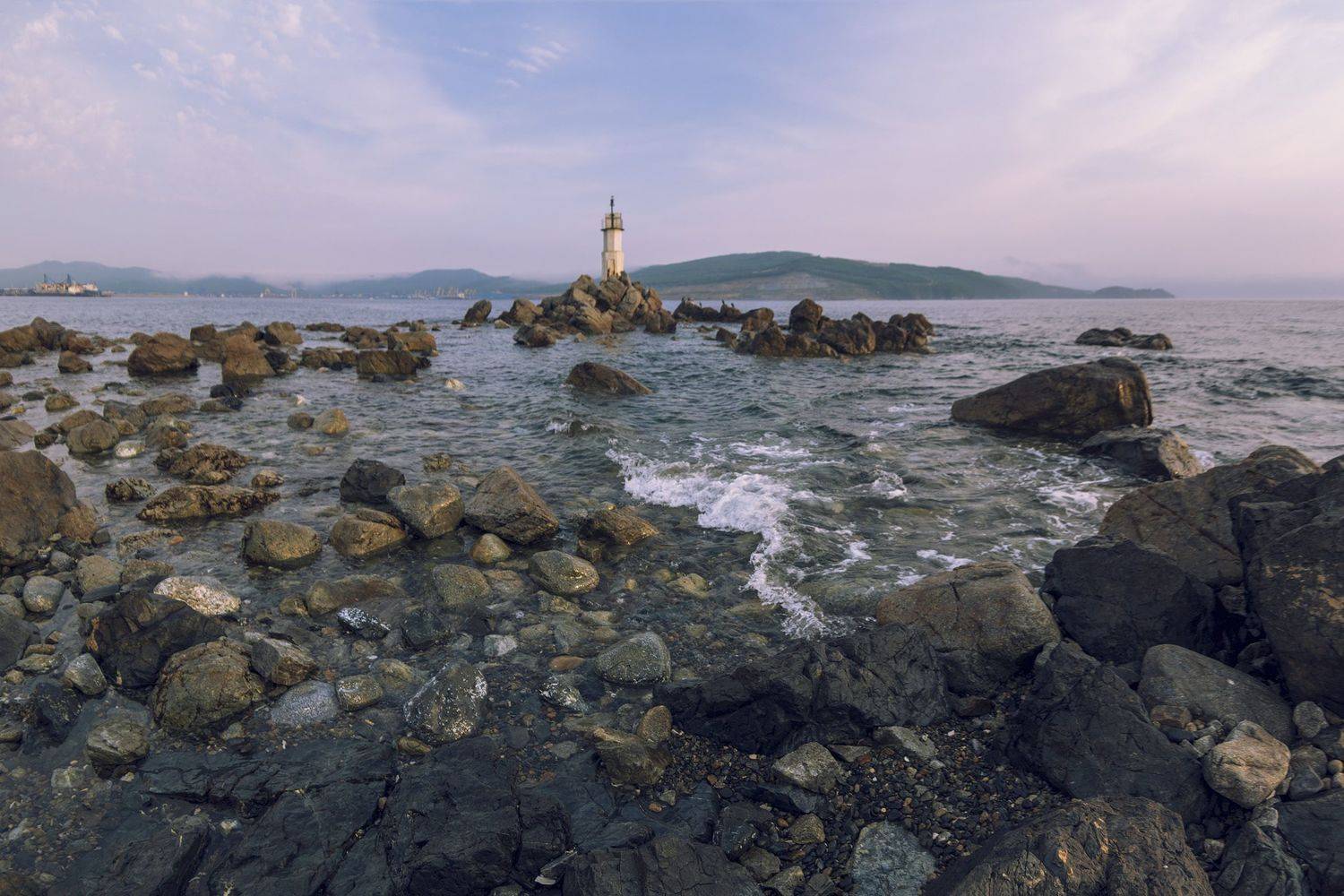 Маяк, море, Кузнецов Александр