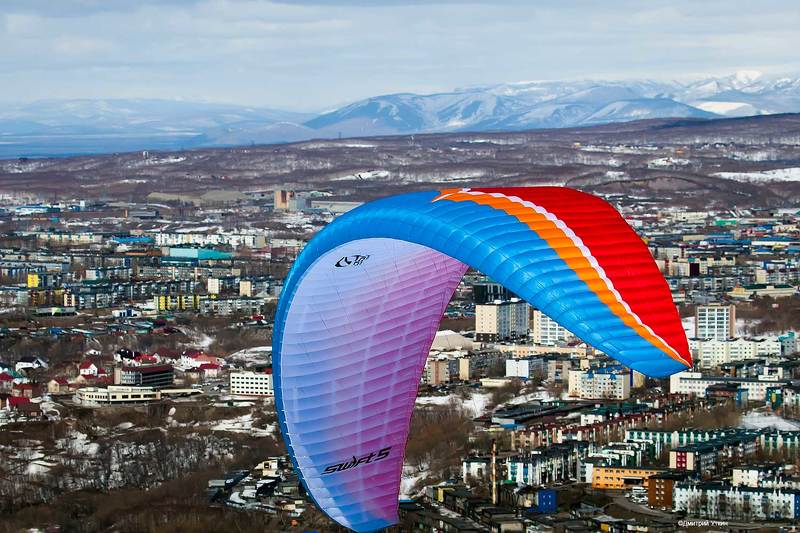 Крыло над городом фото превью