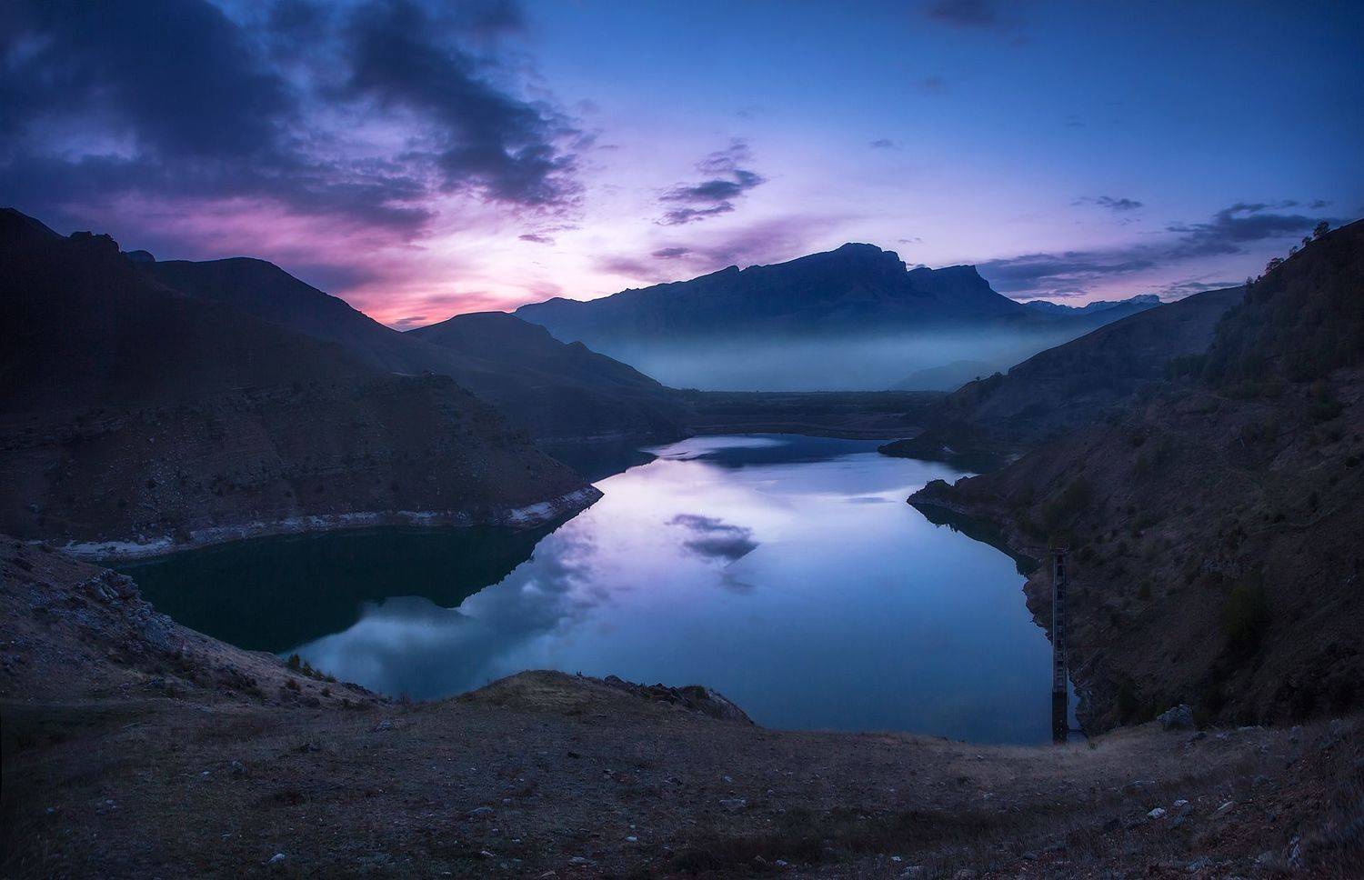 кавказ, горы, пейзаж, гижгит, природа, утро, Vyacheslav Lozhkin