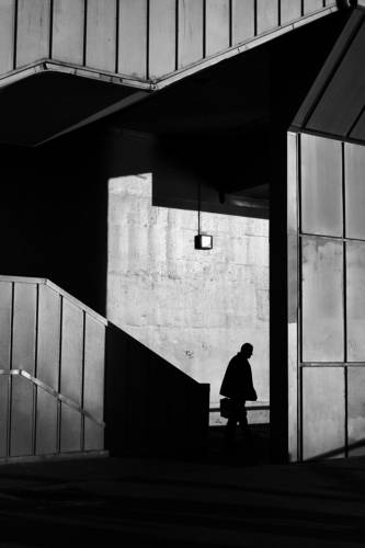 Between the walls