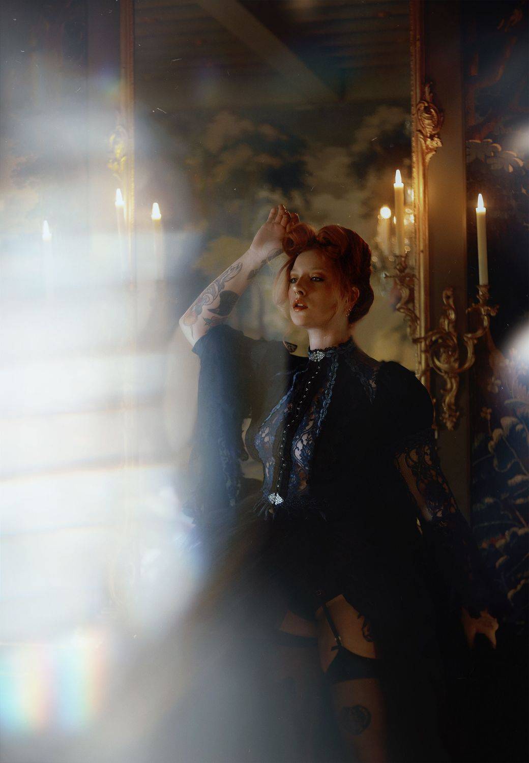 арт, фотография, женщина, девушка, замок, Марагарита Тарасенко