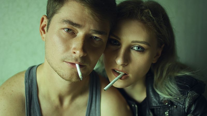 портрет, женский портрет, постановочная фотография Наши 90-е фото превью