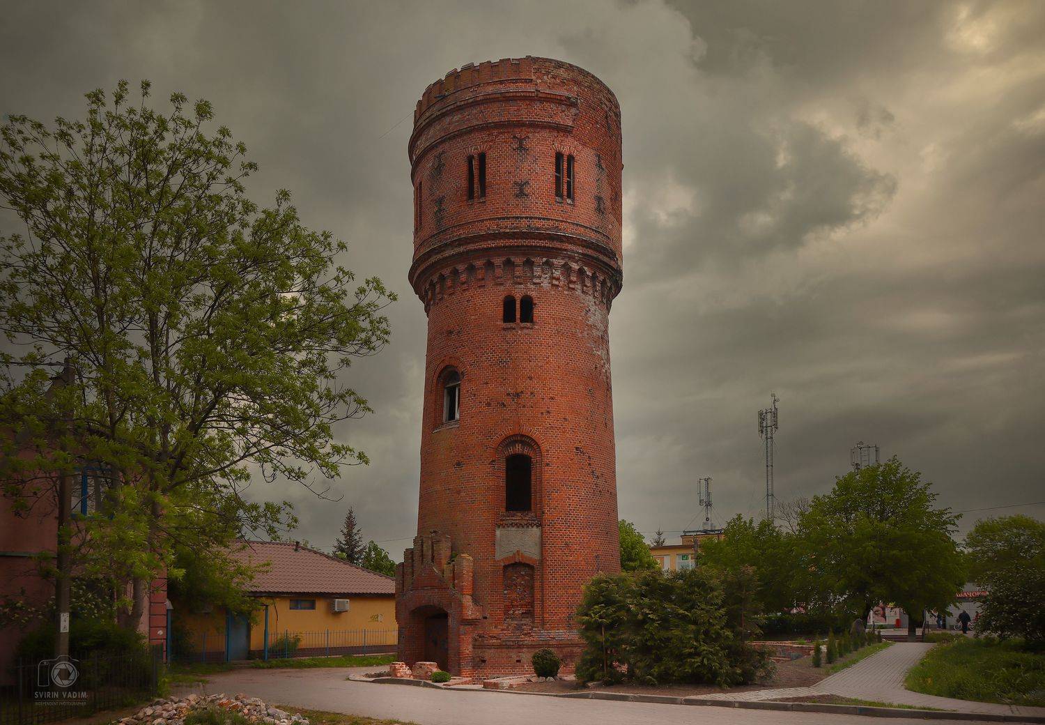 Мамоново, Россия, Германия, объект, Восточная Пруссия, архитектура, 1901, 2022, ландшафт, постройка,Mamonovo, Russia, Germany, object, East Prussia, architecture, 1901, 2022, landscape, building, Vadim Svirin
