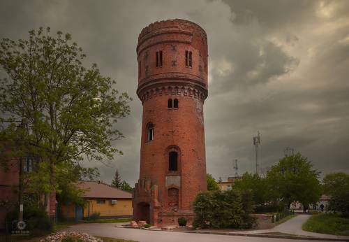 Немецкая водонапорная башня.