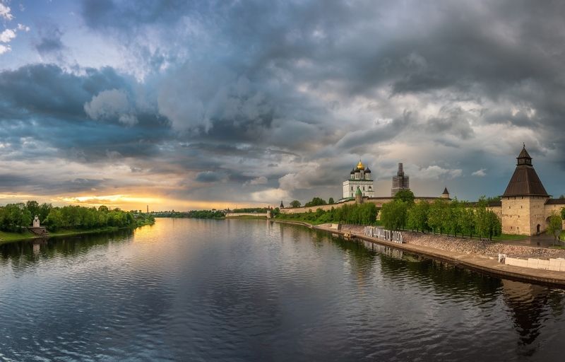 псков, пейзаж, Дожди..... дожди.... фото превью