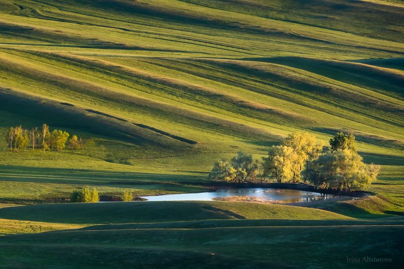 урал, южный урал, оренбуржье, горы, зелень, тосканский пейзаж, карамурунтау *** фото превью