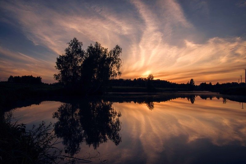 Закатная психоделия фото превью