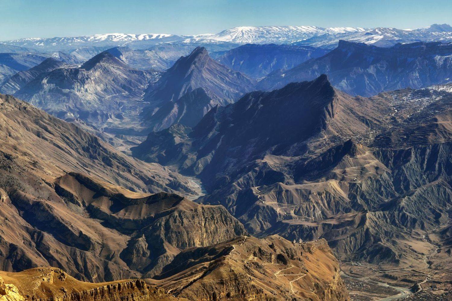 кавказ, горы, дагестан, Михаил Голубев