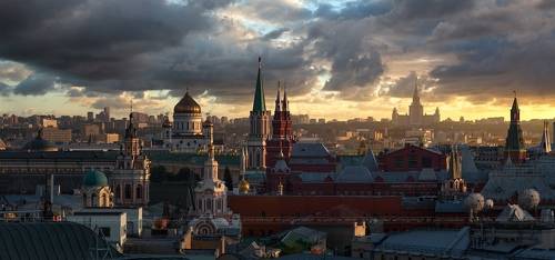 Архитектурные доминанты. Город Москва (Россия)