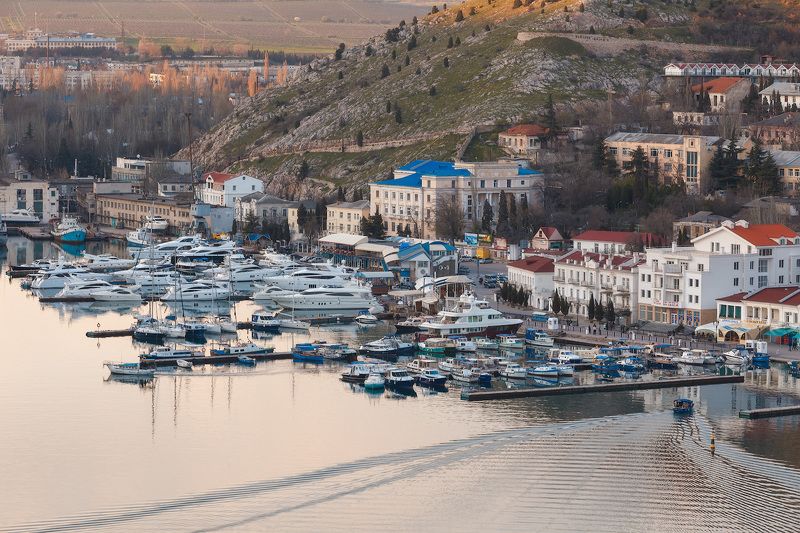 В Балаклаве вечер. фото превью