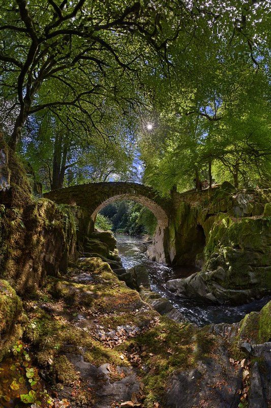 old bridge, perthshire, scotland, старый мост, шотландия Scotland фото превью