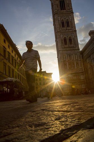 Sunset in Florence
