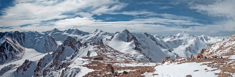 Almaty, Climb, Climbing, Clouds, Glacier, Hiking, Ice, Kazakhstan, Mountains, Peaks, Rocks, Sky, Snow, Summits Alatau. фото превью