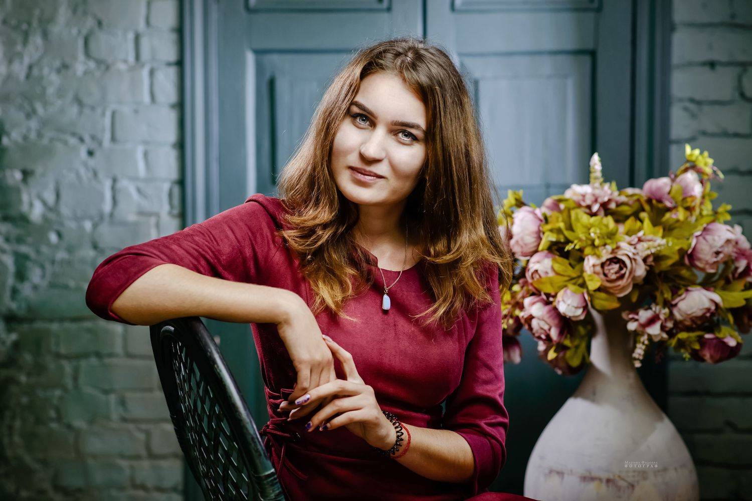 портрет, девушка, женский портрет,  Мариночка