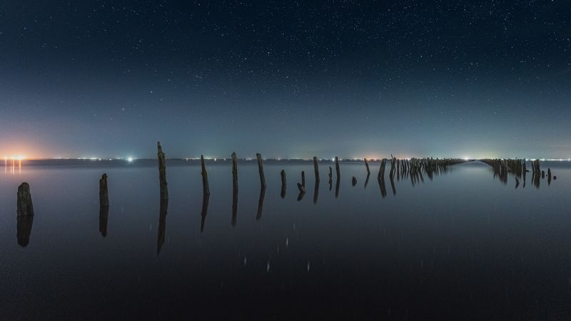 Сасык-Сиваш ночью фото превью