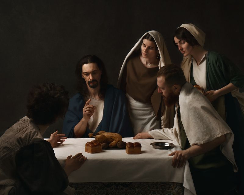 portrait , fine art Secret meeting фото превью