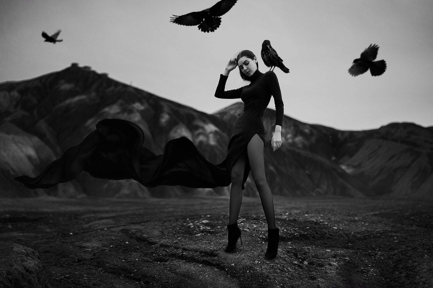 portrait, art, genre, fashion, girl, woman, retouch, beautiful, tampon, 35mm, Иван Ковалёв