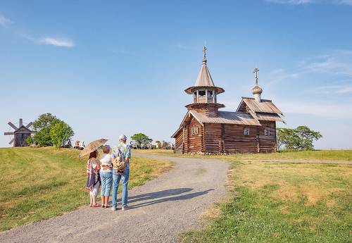 Остров Кижи, республика Карелия