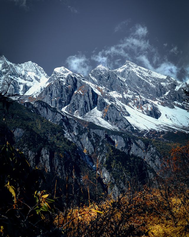 海螺沟 雪山 海螺沟 фото превью