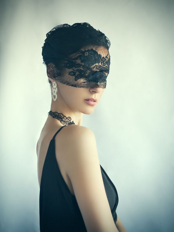 женщина, портрет, мода Незнакомка фото превью