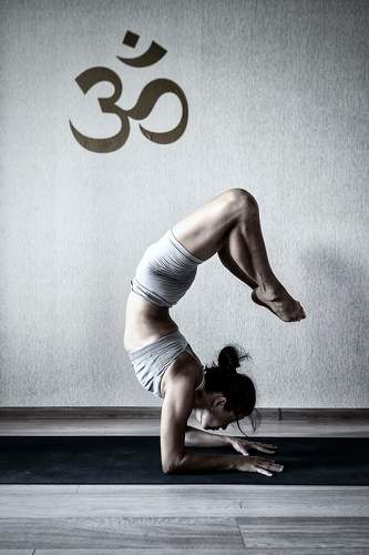 Photowork In the  yogashala
