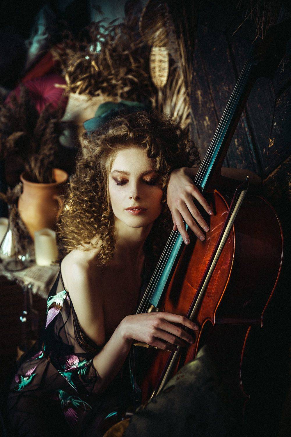 woman, portrait, art, beauty, indoors, Руслан Болгов (Axe)