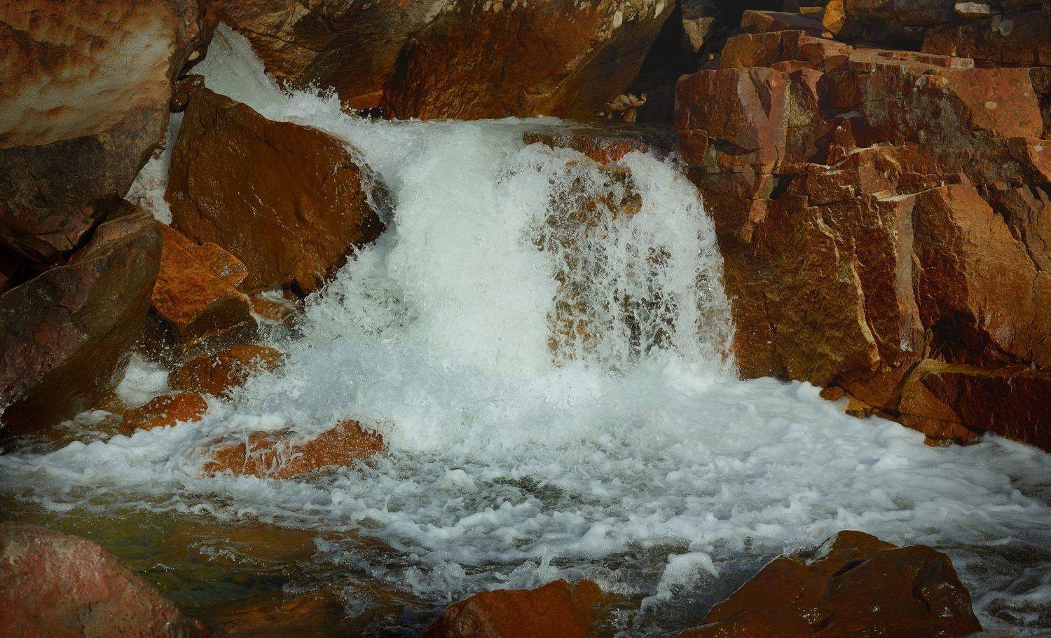 горы весна река узункол водопад, Александр Жарников