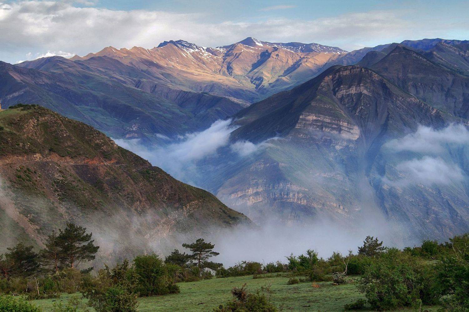 горы, Кавказ, Дагестан, Михаил Голубев