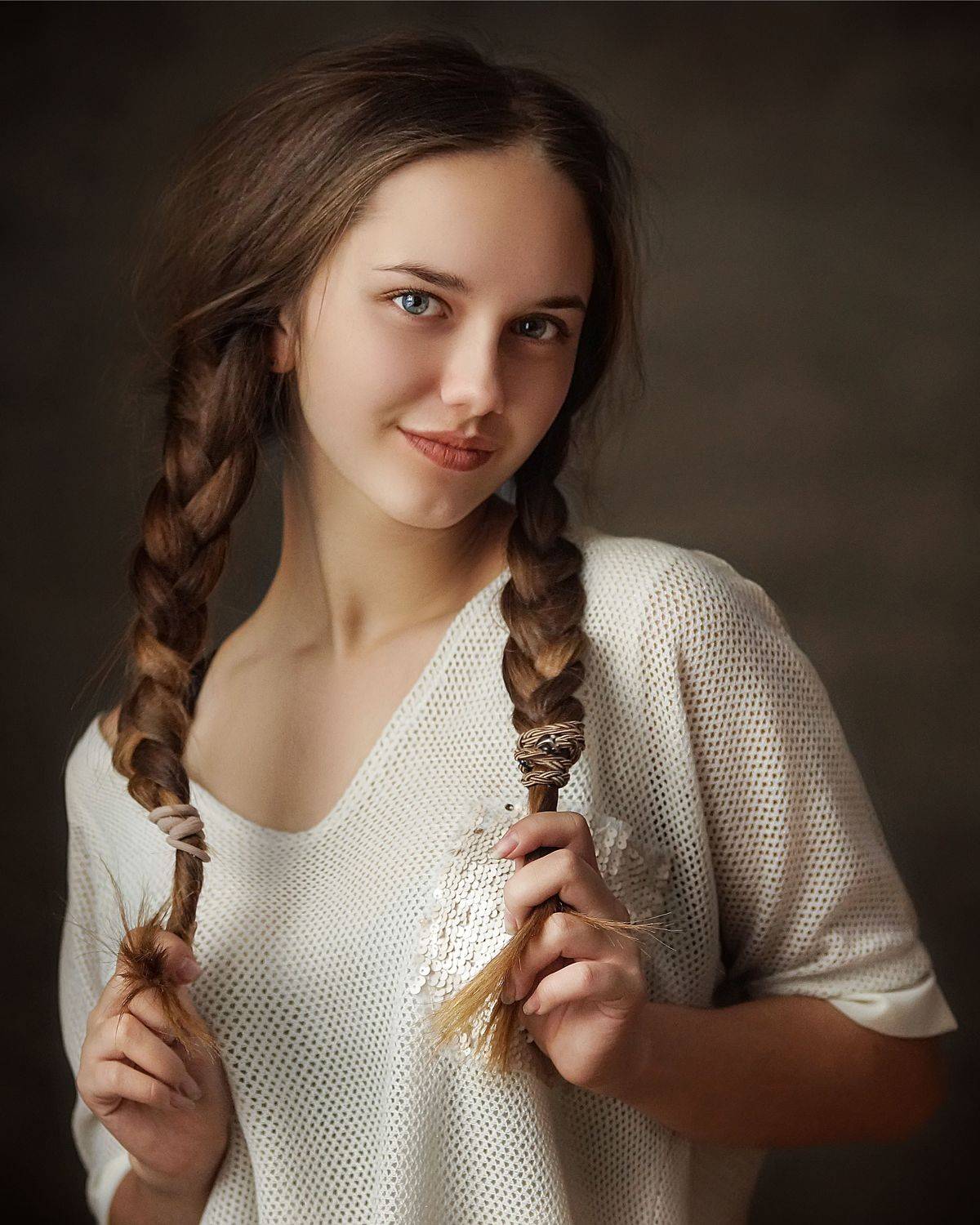 девушка, портрет, Илья Филимошин