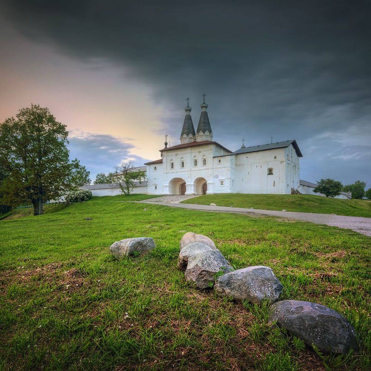 монастырь пейзаж Ферапонтово, Александр Бархатов