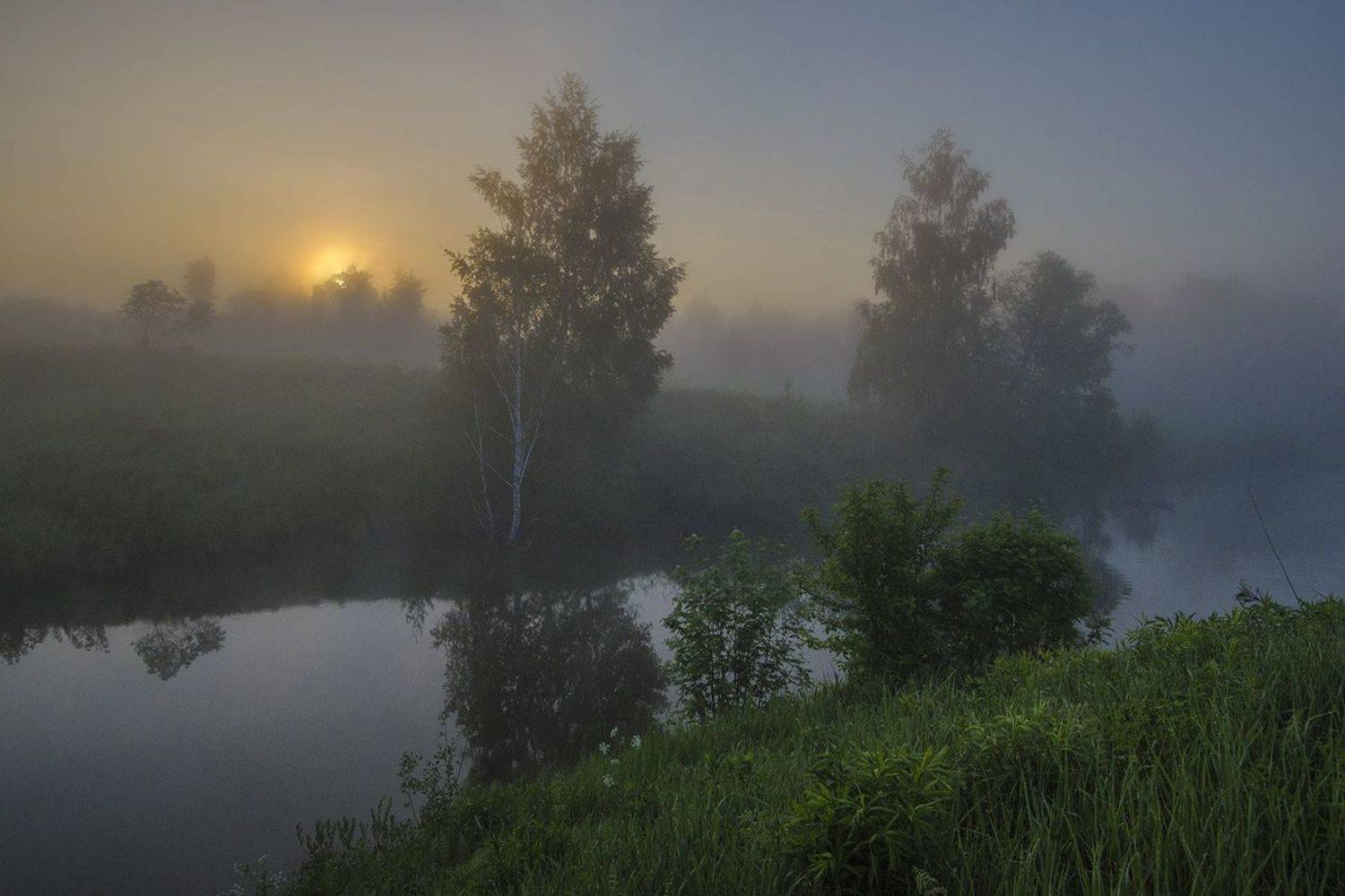 утро, лето, рассвет, восход, большие байдики, Михаил Агеев