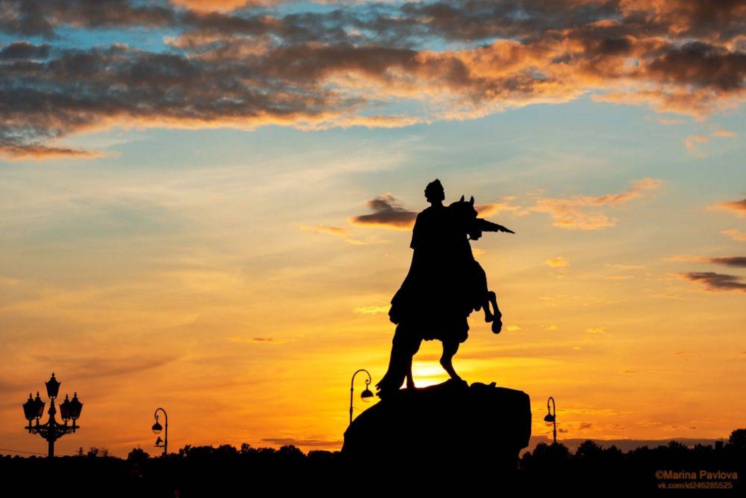 город, архитектура, городской пейзаж, силуэт, санкт-петербург, вечерний петербург, закат, памятник \, Павлова Марина