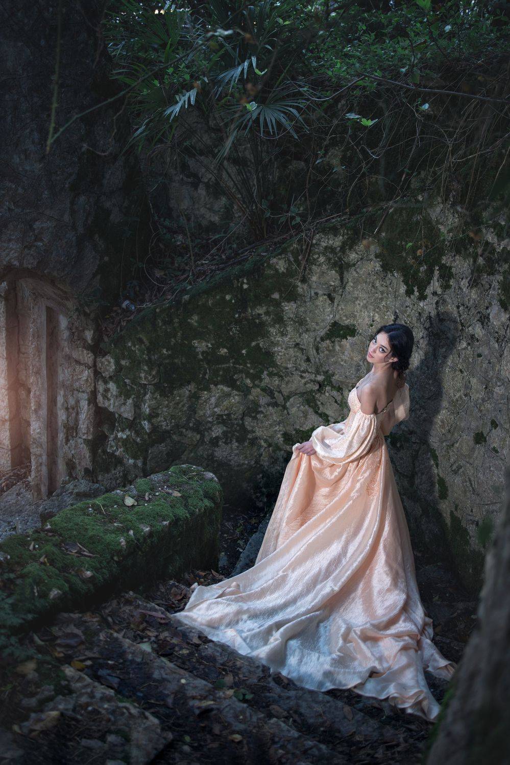 девушка принцесса романтика море замок балкон история, Ирина Мухина