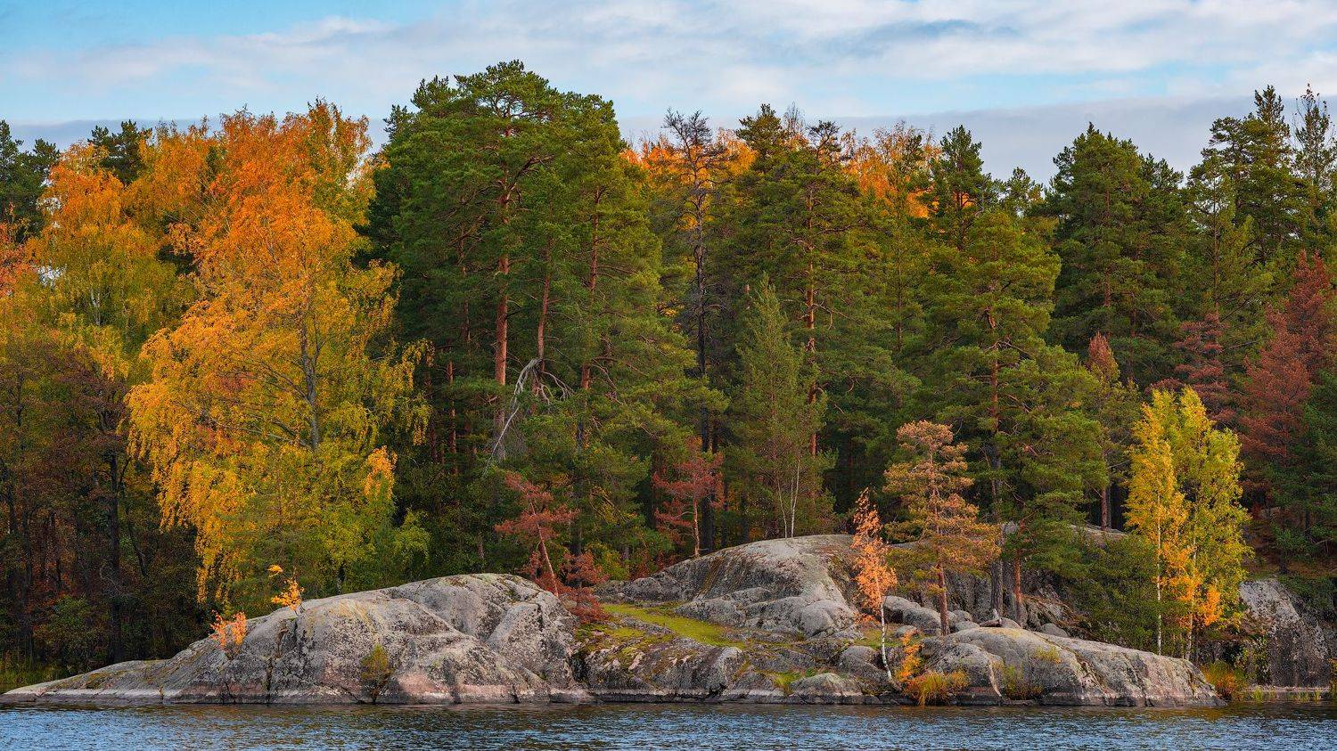 вуокса,осень,, Роман Горячий