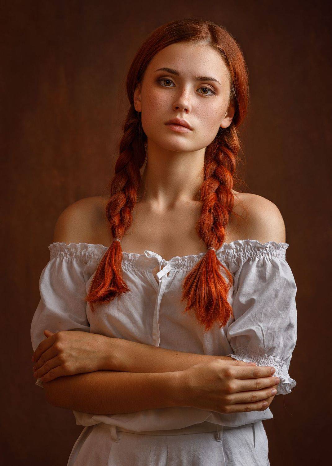 портрет, девушка, Сергеев Сергей