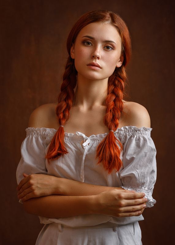 портрет, девушка Надя фото превью