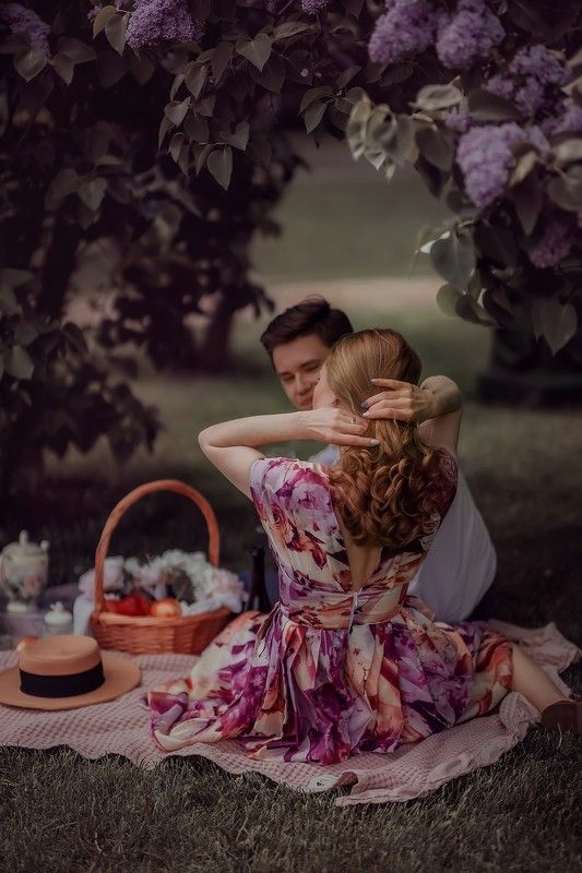 семья, пара, сирень, цветение, любовь Lilac 2 фото превью