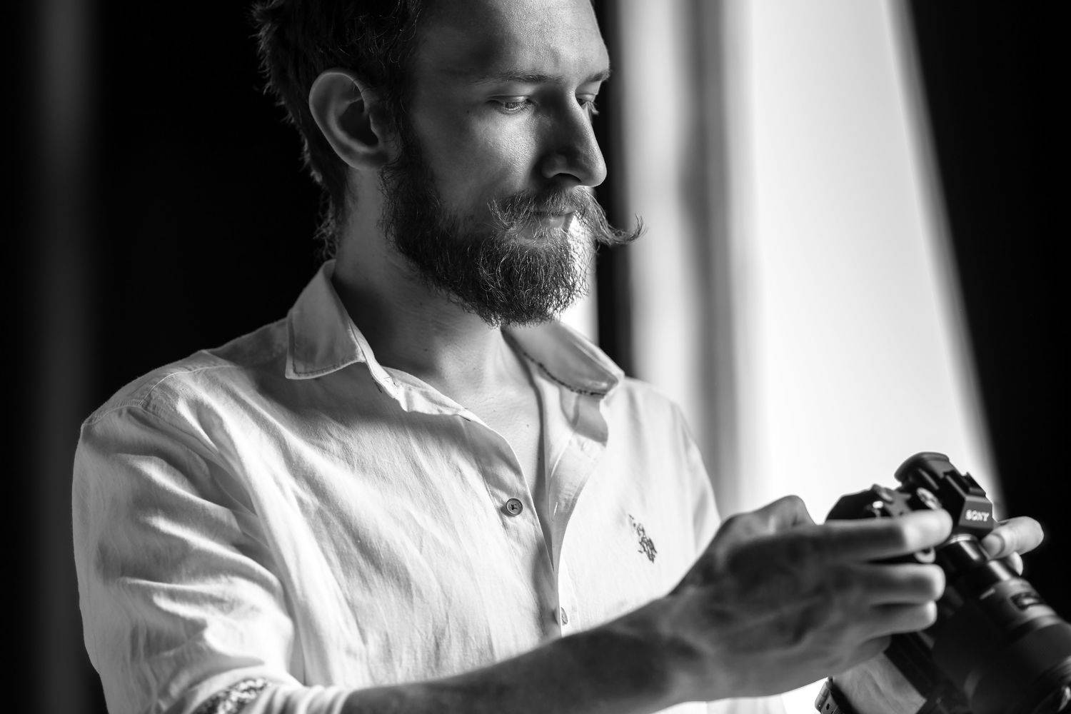 #портрет, #мужскойпортрет, #жанровыйпортрет, #заработой, #естественныйсвет, Демидова Марина