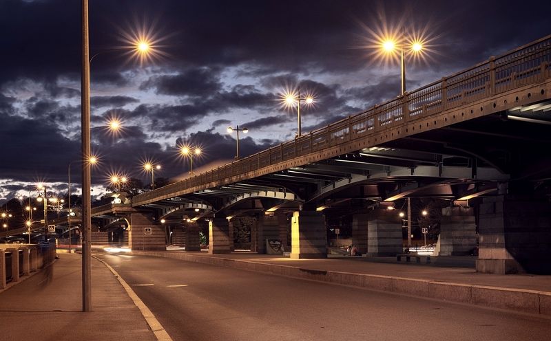Ушаковская развязка. Белая ночь. фото превью