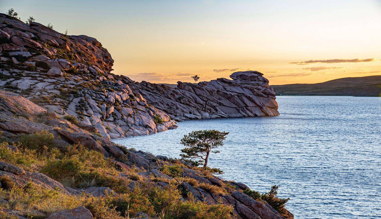 горы озеро, Евгений Дроботенко