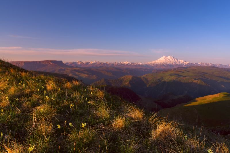 Утро в Приэльбрусье фото превью