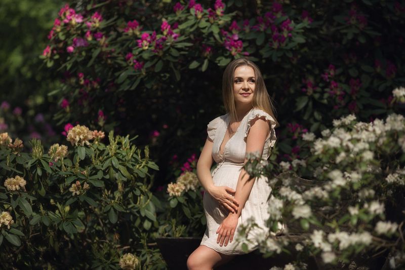 беременность, материнство,природа, цветы В ожидании фото превью
