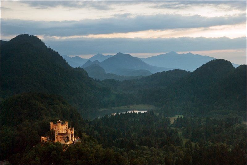 Хоэншвангау. Вечер. фото превью