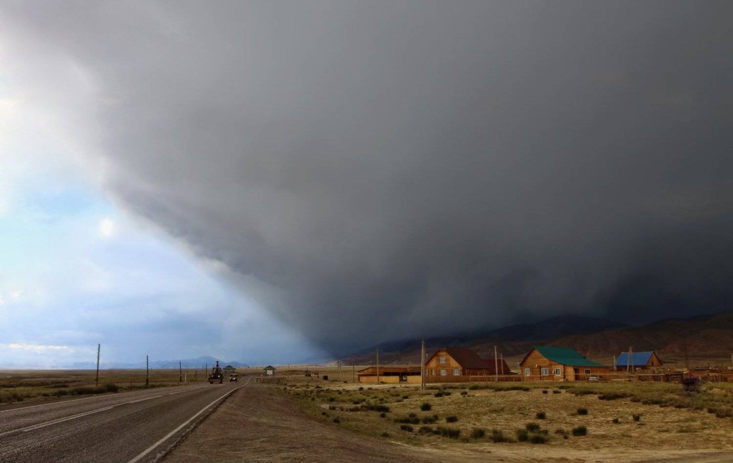 туча, ветер, ураган, Галина Хвостенко