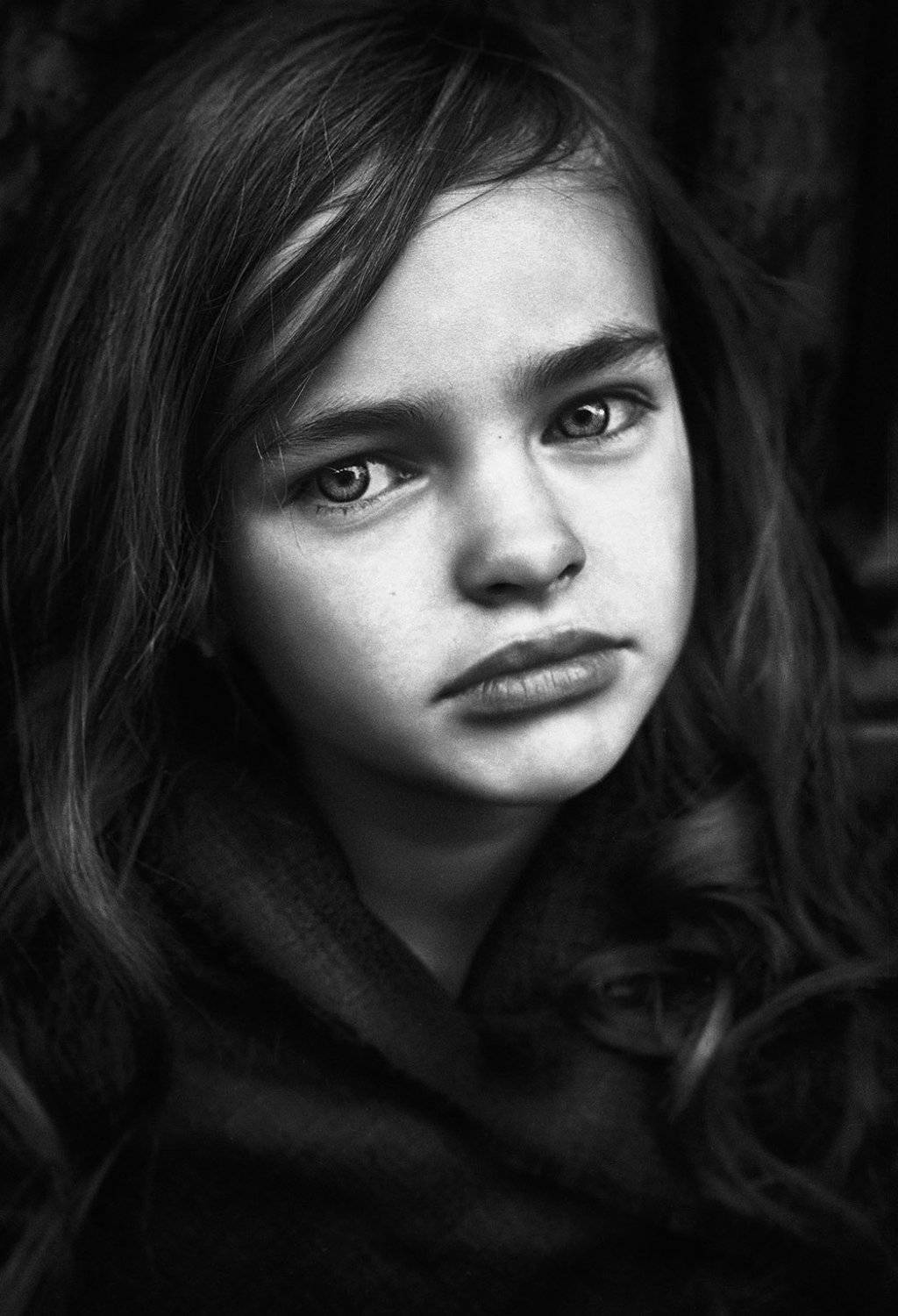 Детский портрет, Портрет, Черно-белое фото, Наталия Полищук